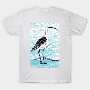 Eastern Curlew - Critically Endangered T-Shirt